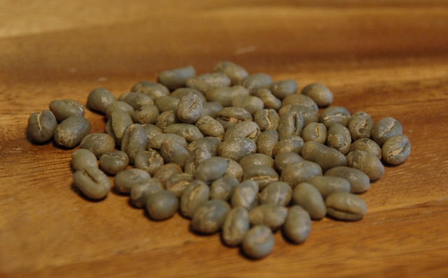 コーヒー生豆のピーベリー
